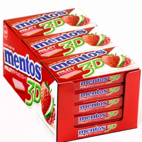 MENTOS FRUTIY 3D