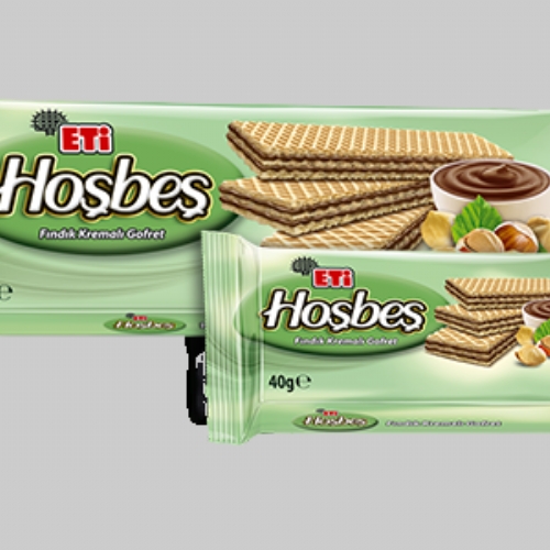 Hoşbeş Fındık Kremalı Gofret 142 gr