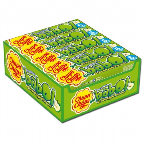 CHUPA CHUPS BABOL GREEN APPLE FLAVOUR