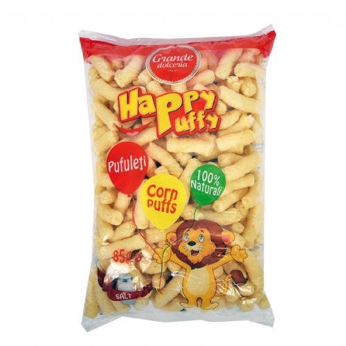 HAPPY PUFFY CORN STICKS WITH SALT