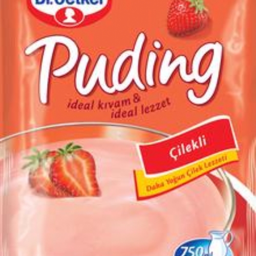 Puding Çilekli